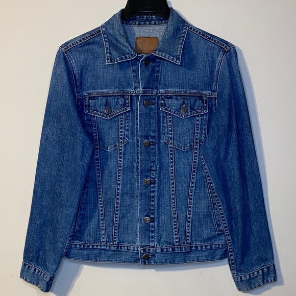 GAP Other - Vintage Gap San Francisco Classic Blue Denim Jacket Size S